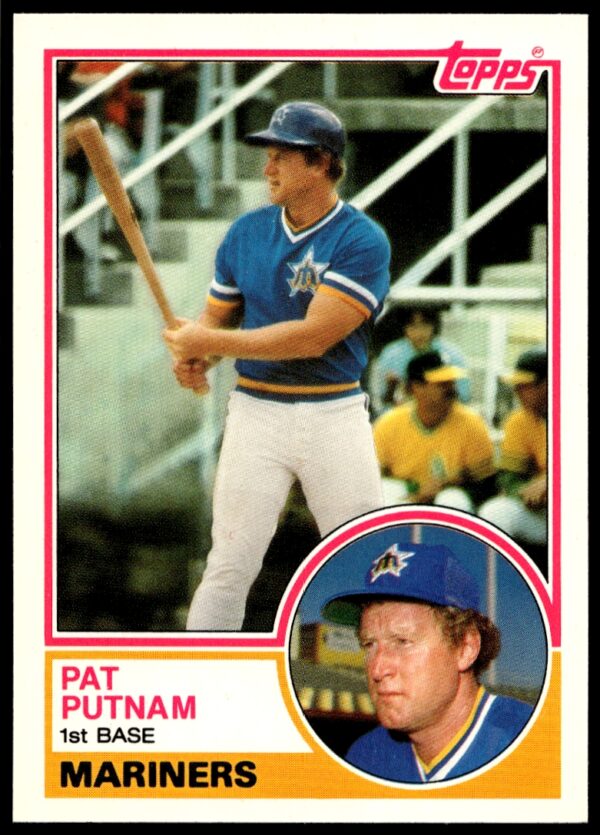 1983 Topps Traded Pat Putnam #89T (Front)