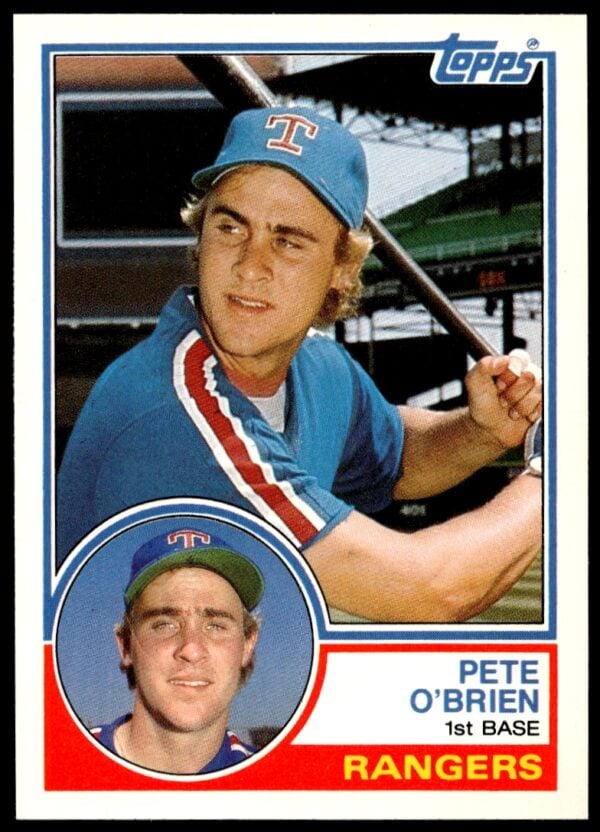 1983 Topps Traded Pete O'Brien #81T (Front)