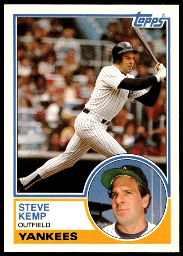 1983 Topps Traded Steve Kemp #53T (Front)