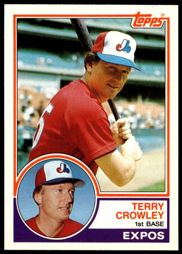 1983 Topps Traded Terry Crowley #22T (Front)