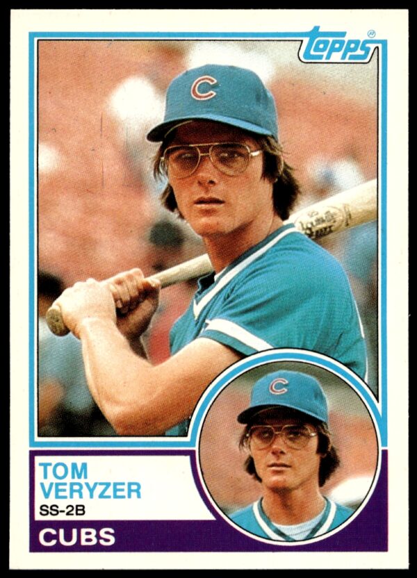 1983 Topps Traded Tom Veryzer #121T (Front)