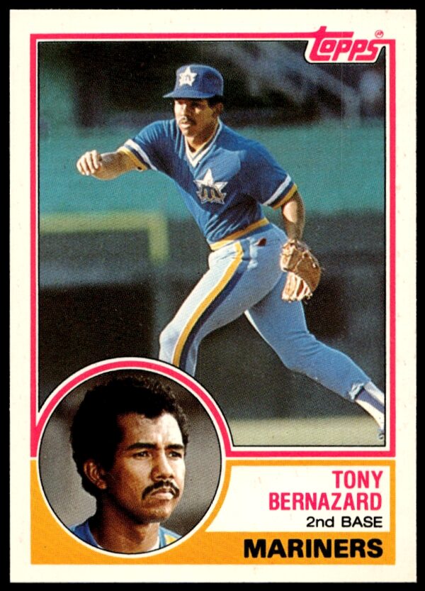 1983 Topps Traded Tony Bernazard #9T (Front)