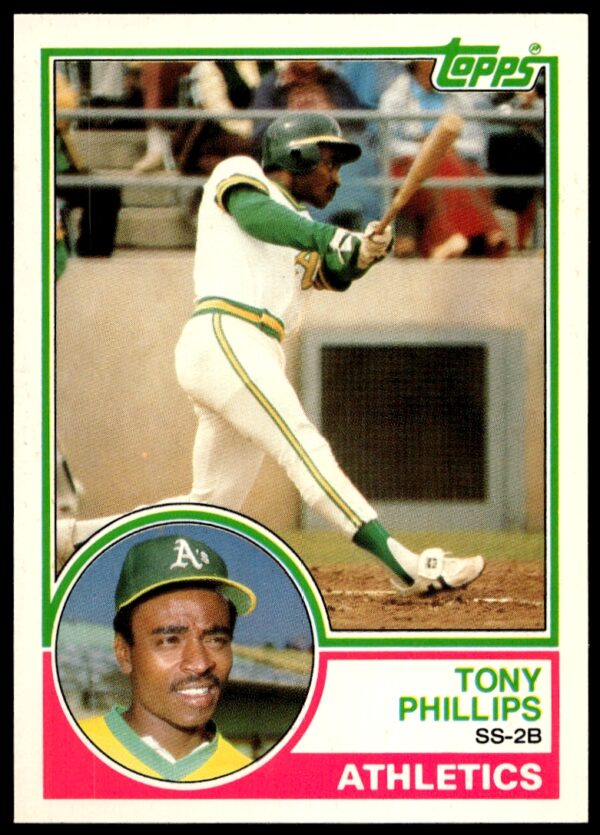 1983 Topps Traded Tony Phillips #87T (Front)