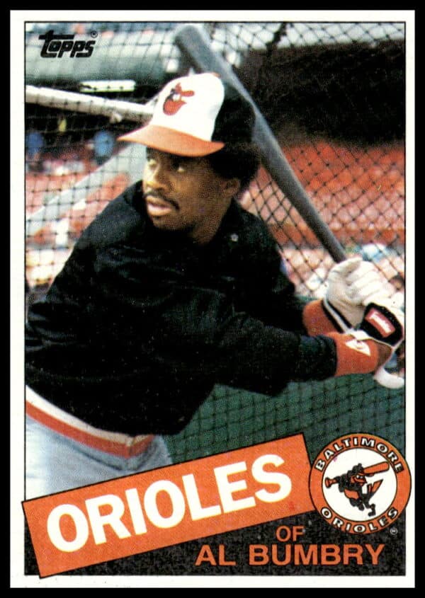 1985 Topps Al Bumbry #726 (Front)