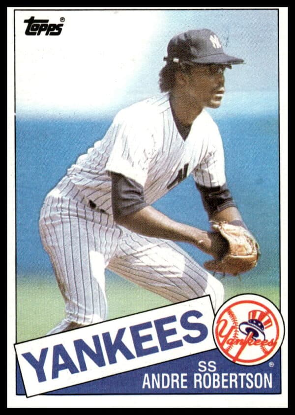 1985 Topps Andre Robertson #354 (Front)