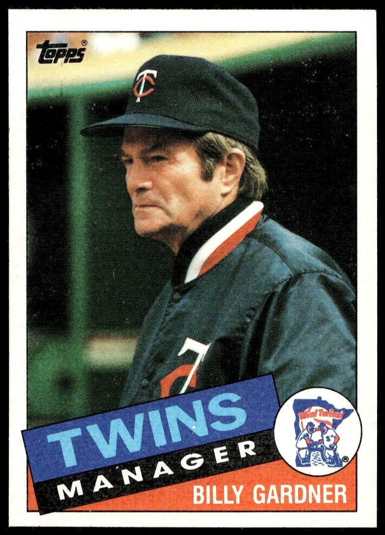 1985 Topps Billy Gardner #213 (Front)