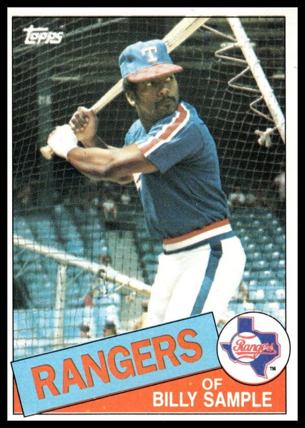 1985 Topps Billy Sample #337 (Front)