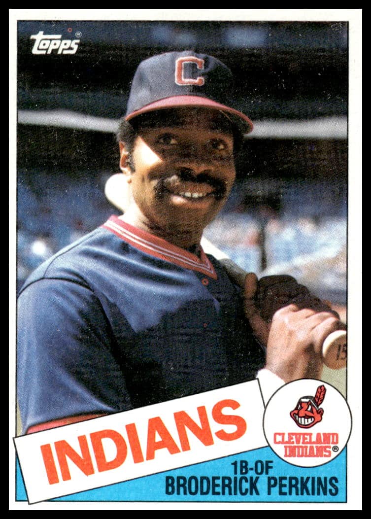 1985 Topps Broderick Perkins #609 (Front)