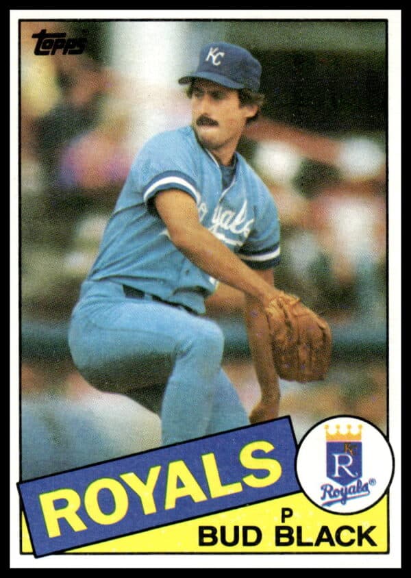 1985 Topps Bud Black #412 (Front)