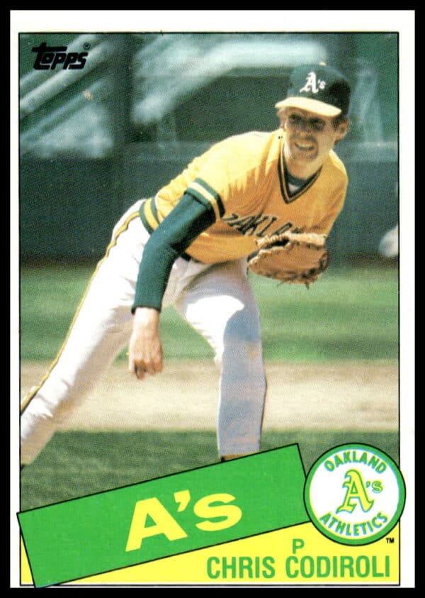 1985 Topps Chris Codiroli #552 (Front)