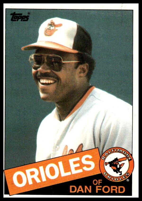 1985 Topps Dan Ford #252 (Front)