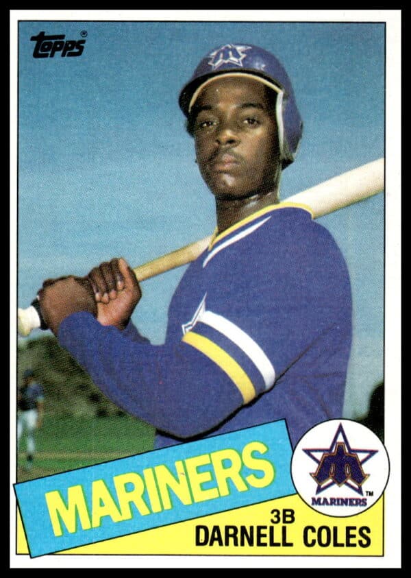 1985 Topps Darnell Coles #108 (Front)