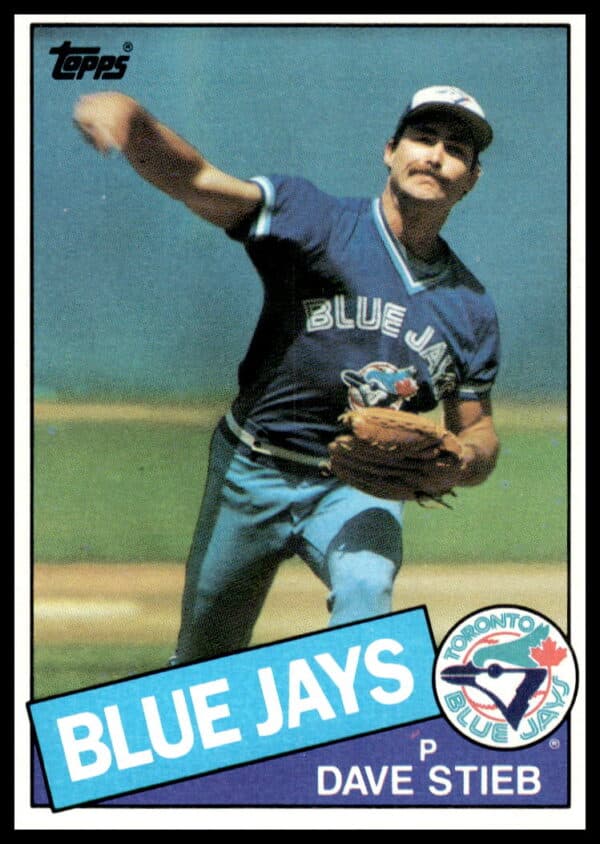 1985 Topps Dave Stieb #240 (Front)