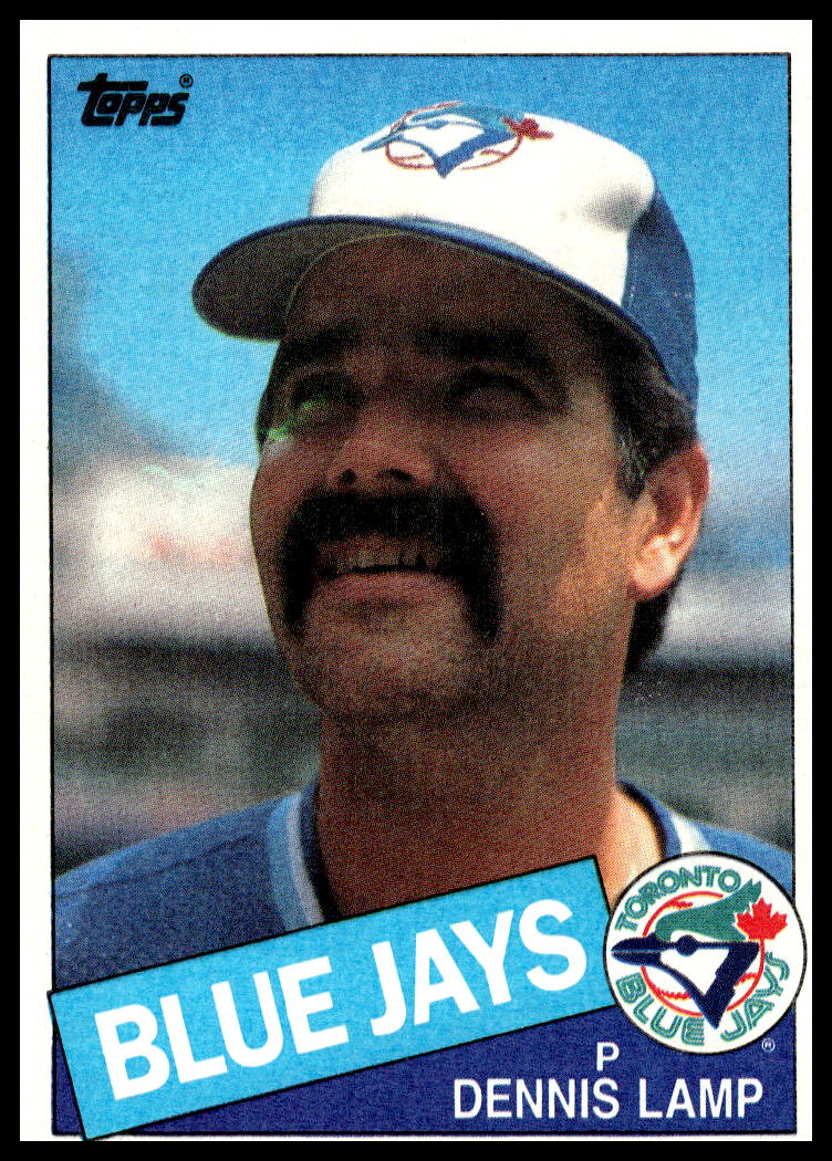 1985 Topps Dennis Lamp #774 (Front)