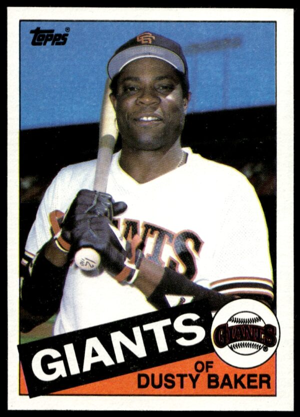 1985 Topps Dusty Baker #165 (Front)