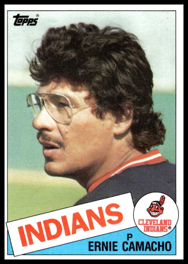 1985 Topps Ernie Camacho #739 (Front)