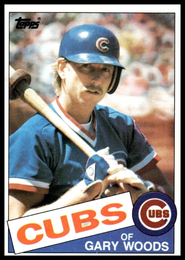 1985 Topps Gary Woods #46 (Front)