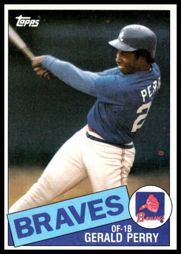 1985 Topps Gerald Perry #219 (Front)