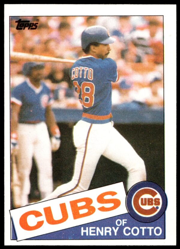 1985 Topps Henry Cotto #267 (Front)