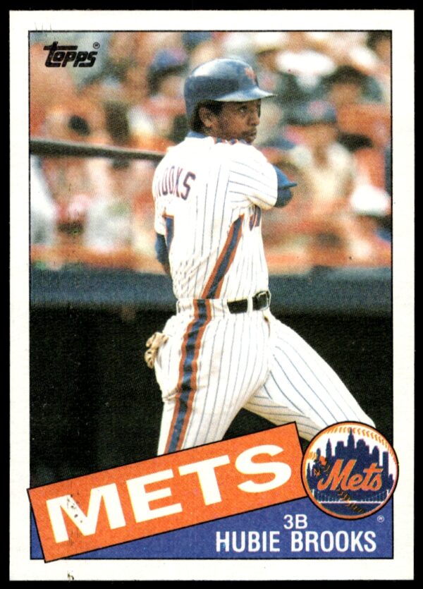 1985 Topps Hubie Brooks #222 (Front)