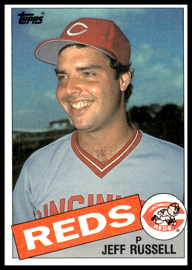 1985 Topps Jeff Russell #651 (Front)