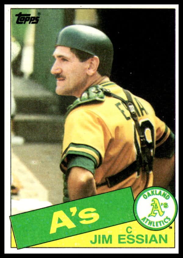 1985 Topps Jim Essian #472 (Front)