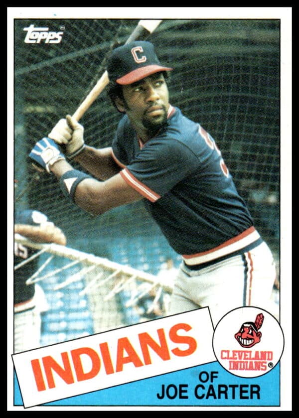 1985 Topps Joe Carter #694 (Front)