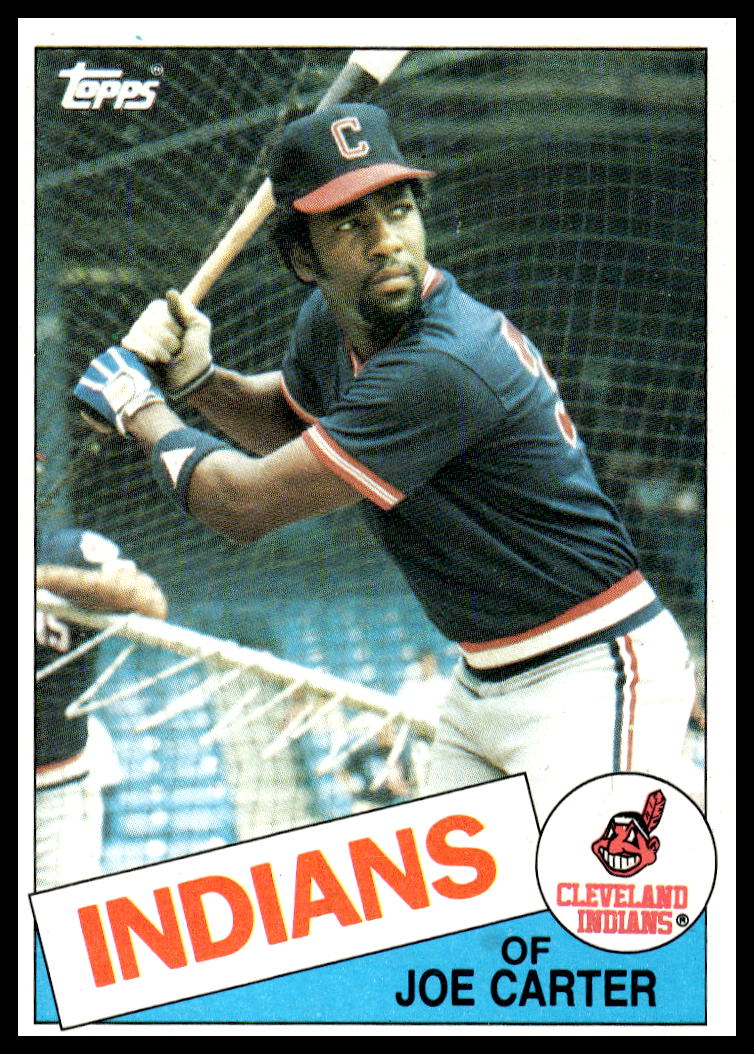 1985 Topps Joe Carter #694 (Front)