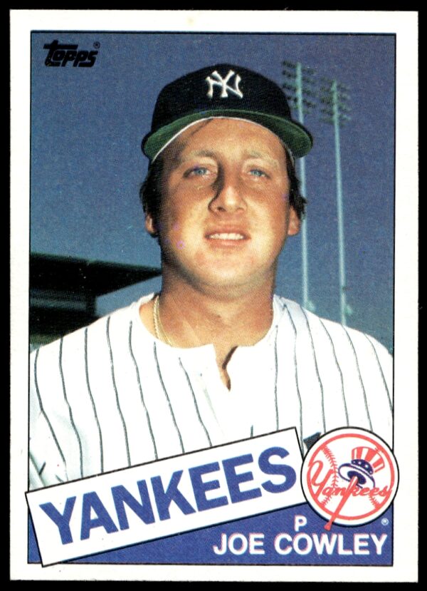 1985 Topps Joe Cowley #769 (Front)