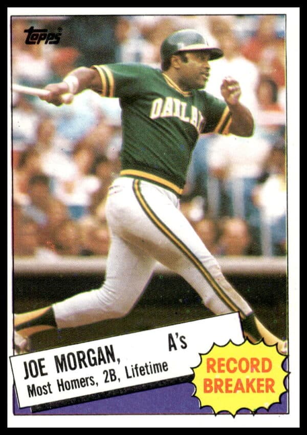 1985 Topps Joe Morgan #5 (Front)