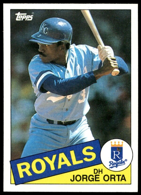 1985 Topps Jorge Orta #164 (Front)