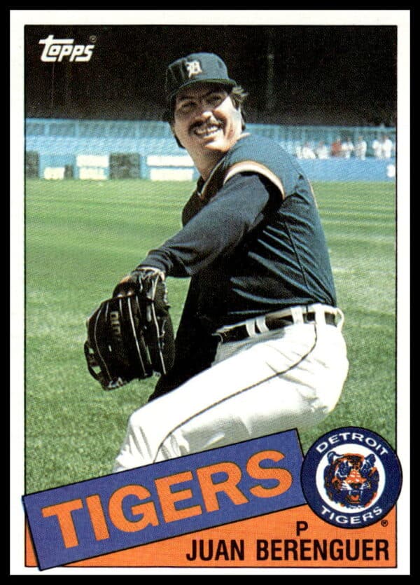 1985 Topps Juan Berenguer #672 (Front)