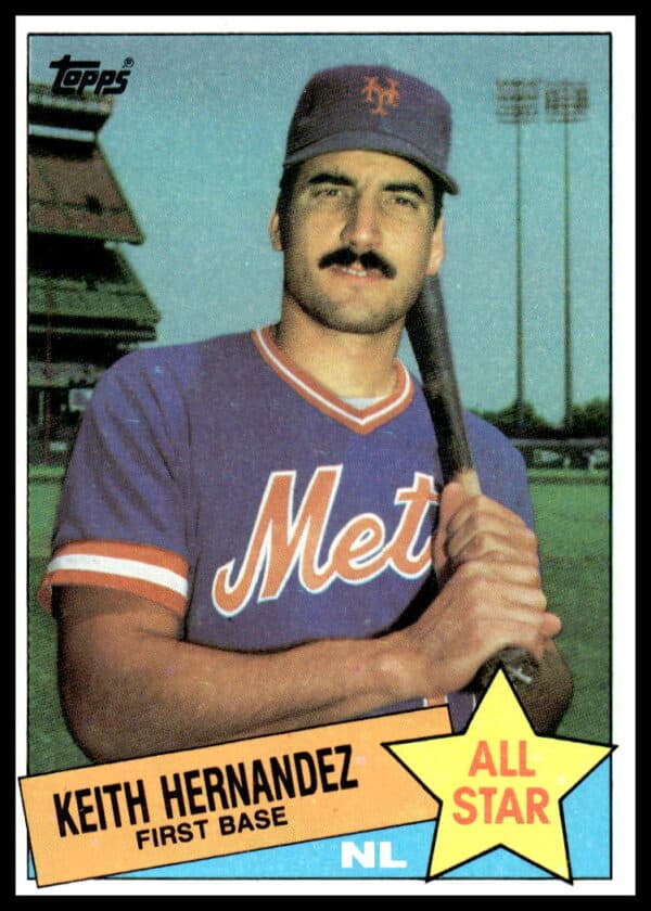 1985 Topps Keith Hernandez #712 (Front)