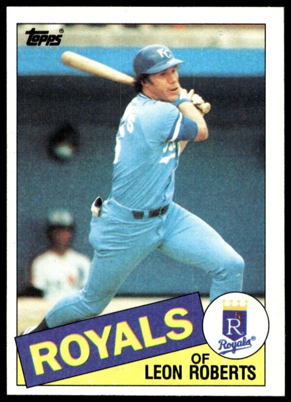 1985 Topps Leon Roberts #217 (Front)