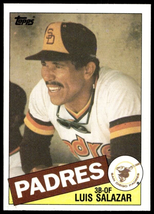 1985 Topps Luis Salazar #789 (Front)