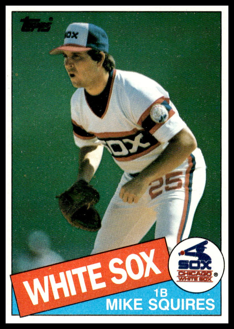 1985 Topps Mike Squires #543 (Front)