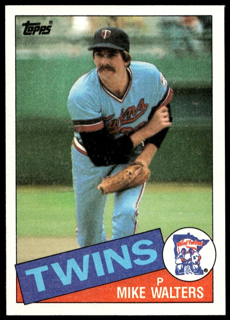 1985 Topps Mike Walters #187 (Front)