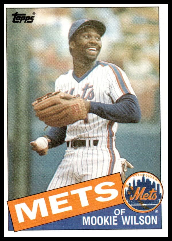 1985 Topps Mookie Wilson #775 (Front)