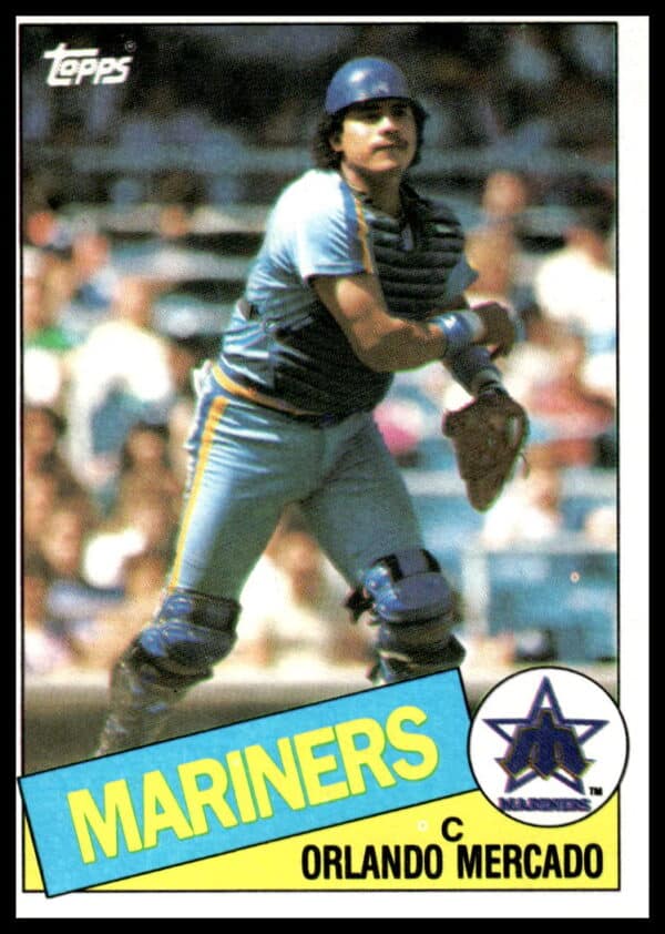 1985 Topps Orlando Mercado #58 (Front)