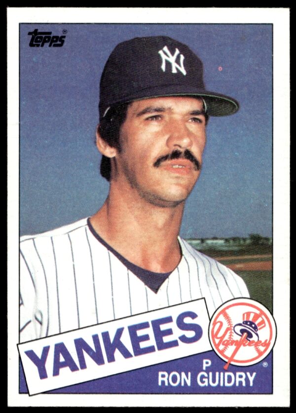 1985 Topps Ron Guidry #790 (Front)