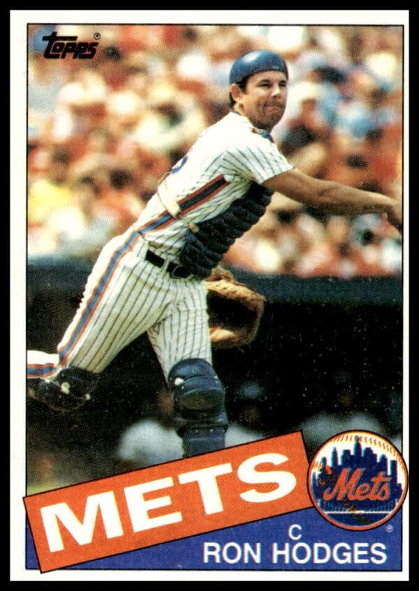 1985 Topps Ron Hodges #363 (Front)