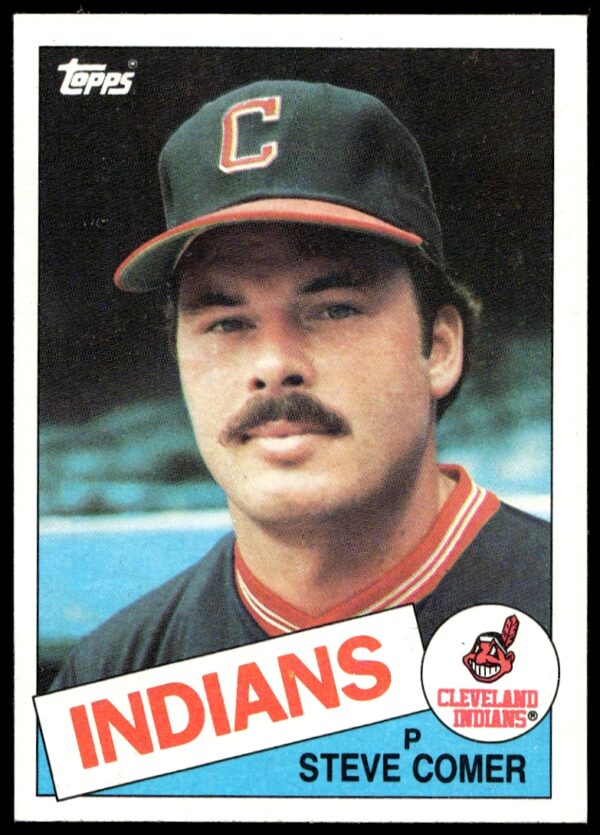 1985 Topps Steve Comer #788 (Front)