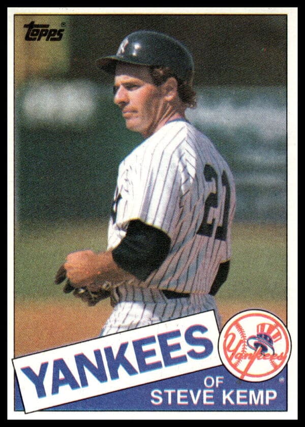 1985 Topps Steve Kemp #120 (Front)