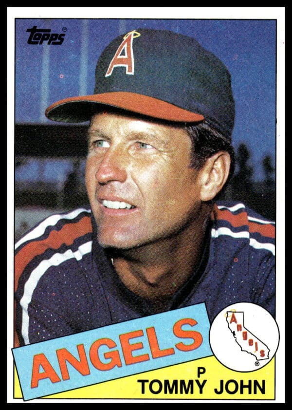 1985 Topps Tommy John #179 (Front)