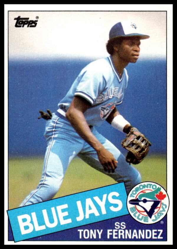 1985 Topps Tony Fernandez #48 (Front)