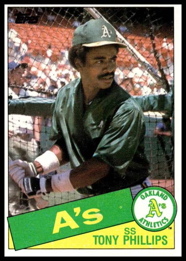 1985 Topps Tony Phillips #444 (Front)