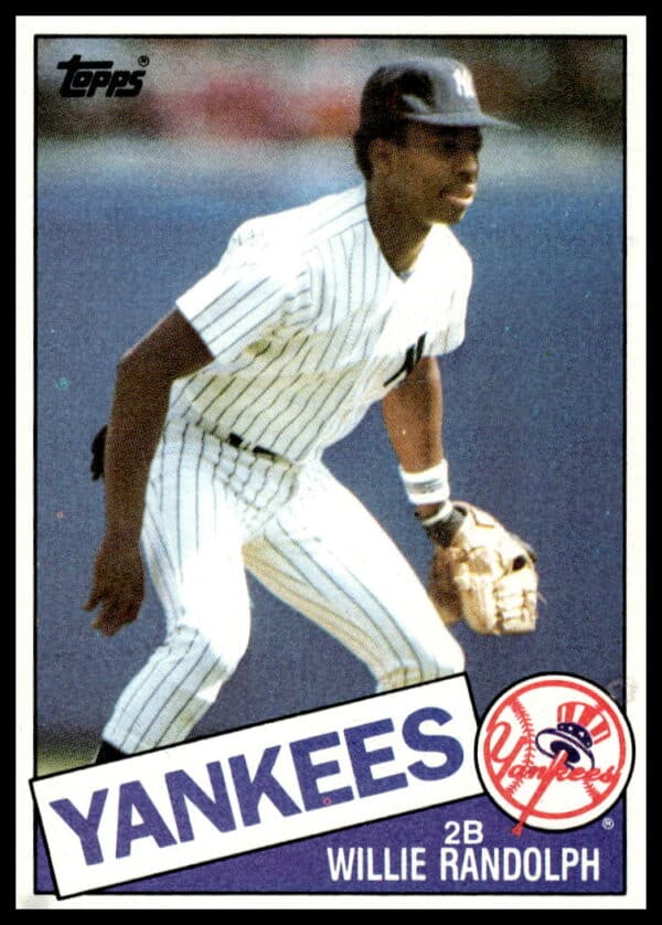 1985 Topps Willie Randolph #765 (Front)