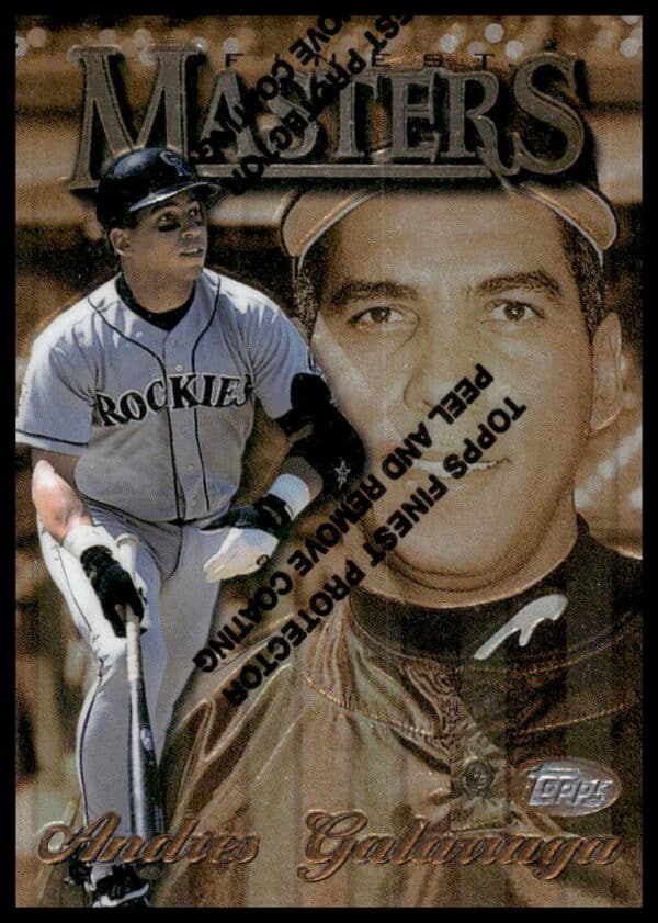 1997 Topps Finest Andres Galarraga #223 (Front)