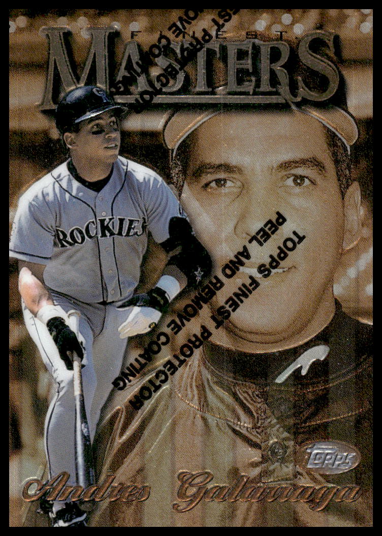 1997 Topps Finest Andres Galarraga #223 (Front)