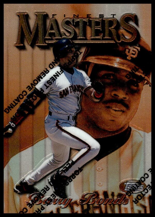 1997 Topps Finest Barry Bonds #1 (Front)